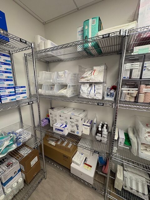 storage area before