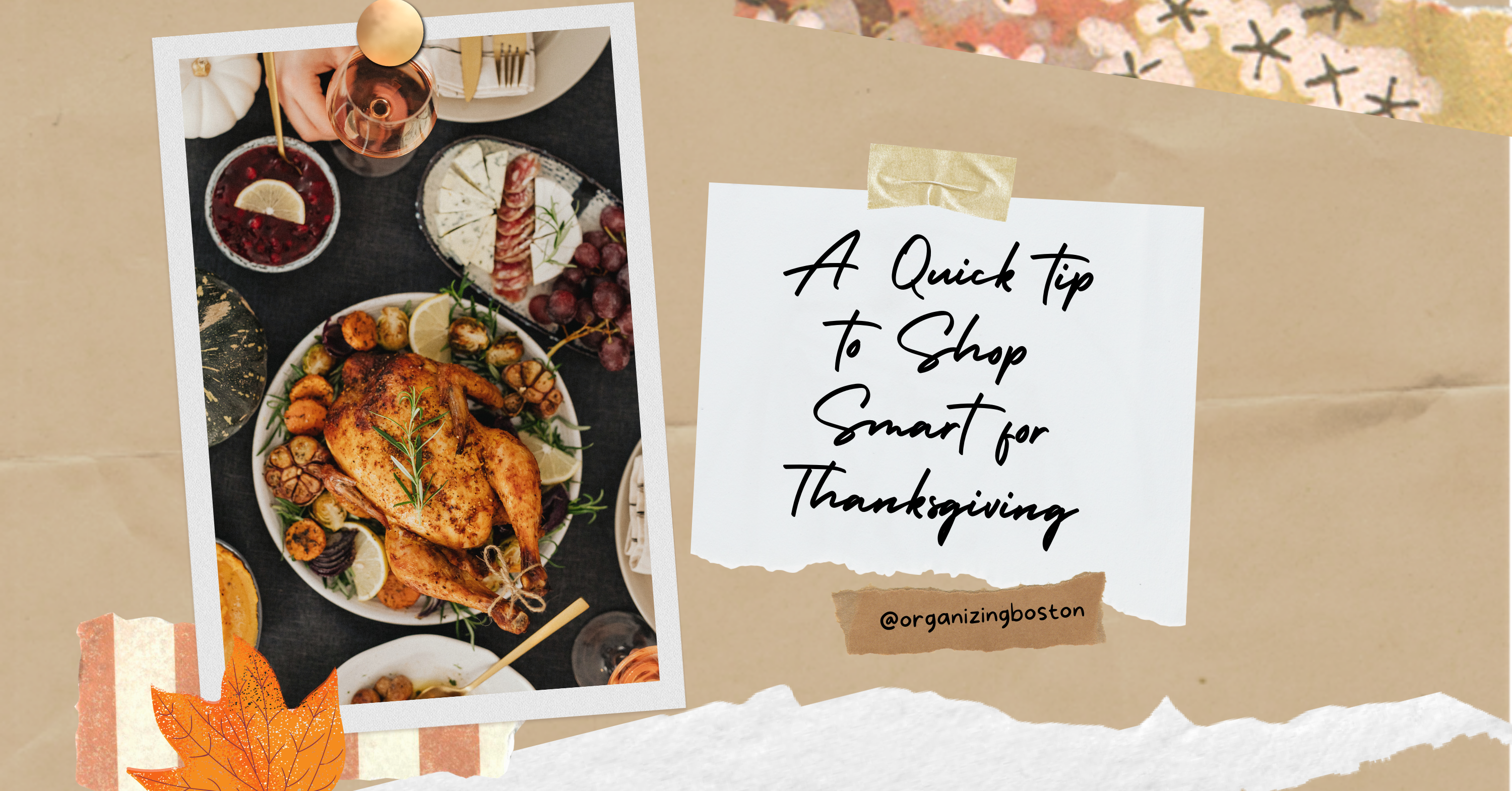 A Quick Tip to Shop Smart for Thanksgiving