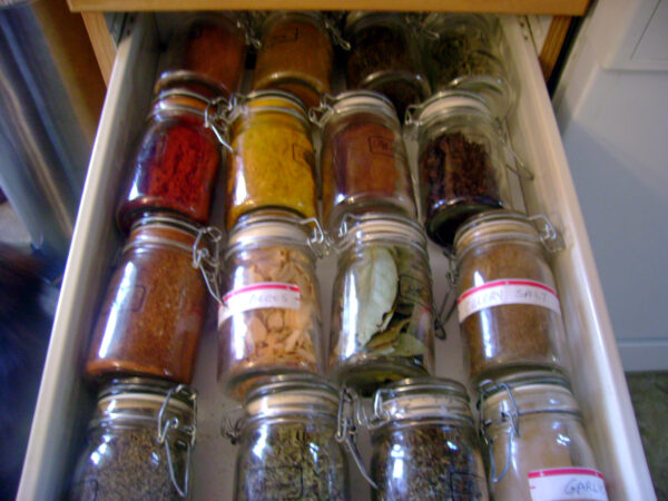 spice drawer