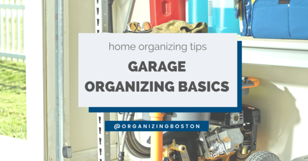 Garage Organizing Basics Web